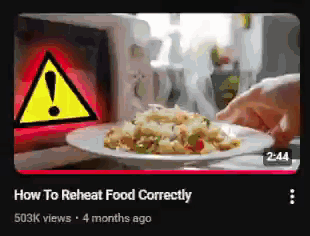 How To Reheat Food Correctly Howtobasic GIF