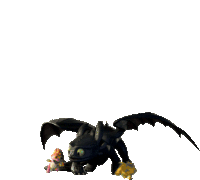 How To Train Your Dragon Toothless Sticker