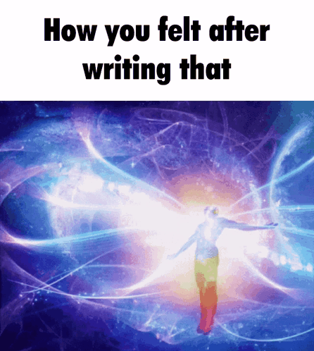 How You Felt After Writing That How Bro Felt After Saying That GIF