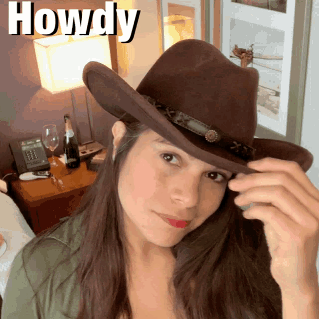 Howdy Cowgirl GIF