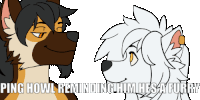 Howlthefurry Howlisafurry Sticker
