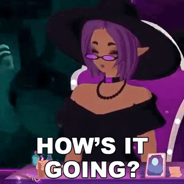 Hows It Going Tiffany Witcher GIF