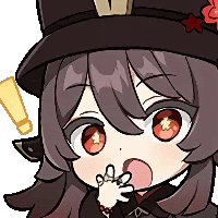 Hu Tao Genshin Sticker
