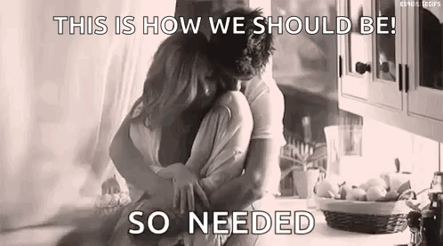 Hug Couple GIF