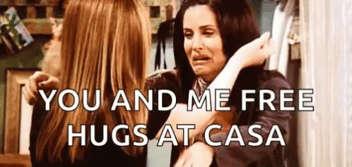 Hug Friends GIF