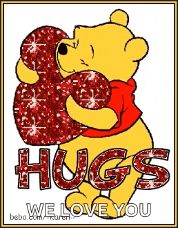Hug Glitter GIF