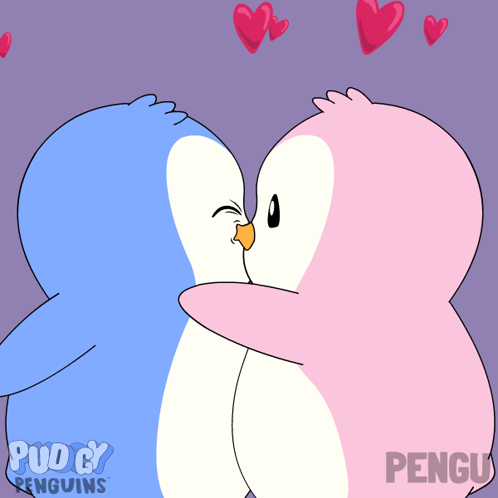 Hug Kiss GIF