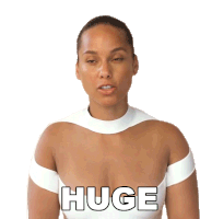 Huge Alicia Keys Sticker