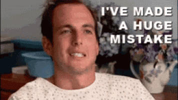 Huge Mistake GIF