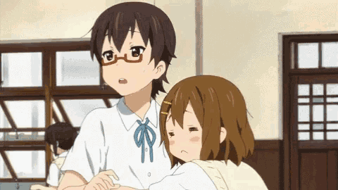 Hugging Snuggle GIF