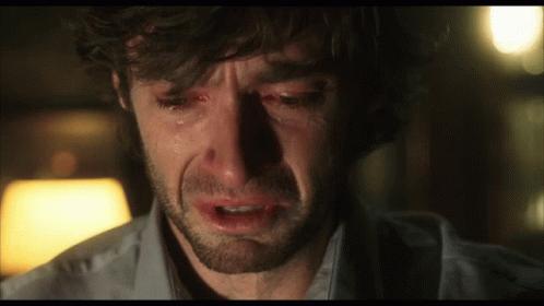 Hugh Jackman Sad GIF. This 498 x 280 animated GIF is part of our the fountain collection. Related themes include crying, sad. Created by ephread. View the…