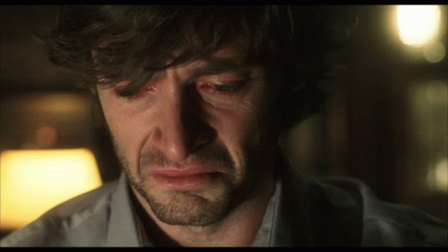 Hugh Jackman Sad GIF. This 498 x 280 animated GIF is part of our the fountain collection. Related themes include crying, sad. Created by ephread. View the…