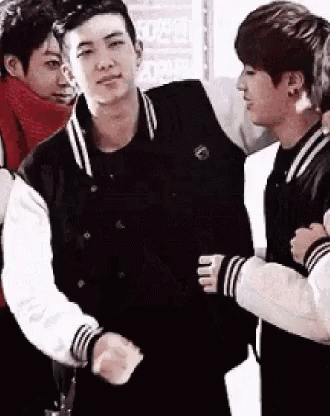 Hugs Jin GIF