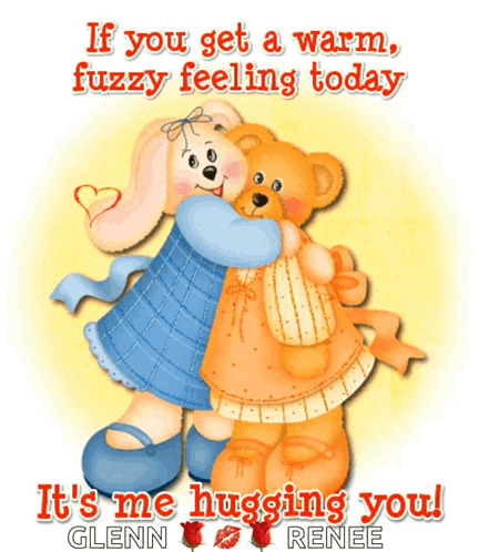 Hugs Thinking Of You GIF
