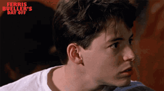 Huh Ferris Bueller GIF