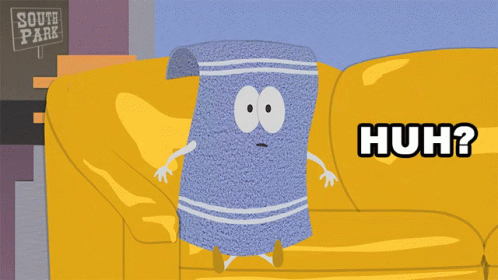 Huh Towelie GIF. This 498 x 280 animated GIF is part of our towelie collection. Related themes include confused, huh, surprised. Created by southpark. View…