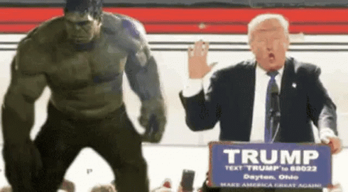 Hulk Hulk Smash GIF. This 498 x 275 animated GIF is part of our hulk trump collection. Related themes include hulk, trump. Created by Owuigy. View the…