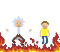 Humanharvest407 Rick And Morty Sticker