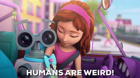 Humans Are Weird Lego Friends GIF