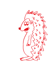 Humble Hedgehog Veefriends Sticker
