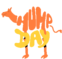 Hump Day Wednesday Sticker