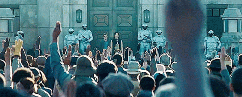 Hunger Games Kitty GIF. This 498 x 200 animated GIF is part of our hunger games salute collection. Related themes include let the games begin. Created by…