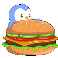 Hungry Food Sticker