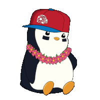 Hungry Penguin Sticker