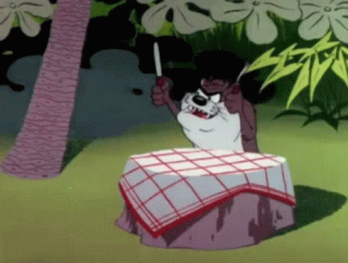 Hungry Tasmanian Devil GIF