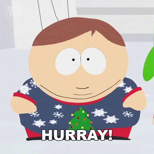 Hurray Eric Cartman GIF