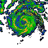 Hurricane Doppler Sticker