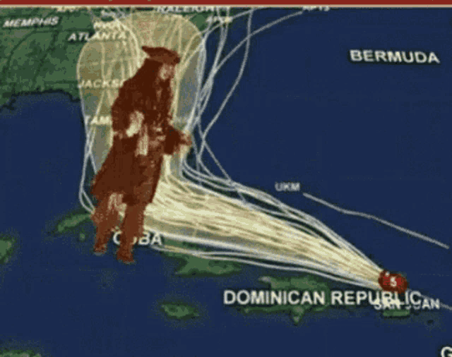 Hurricane Dorian Pirate GIF