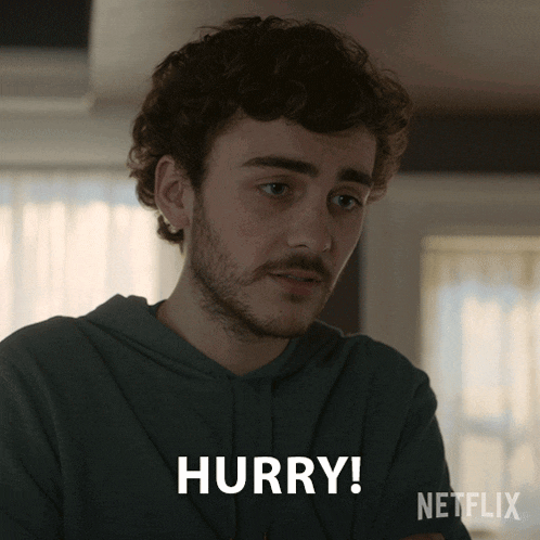 Hurry Cal Stone GIF