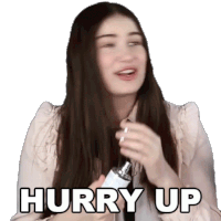 Hurry Up Marissa Rachel Sticker