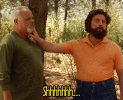 Hush GIF