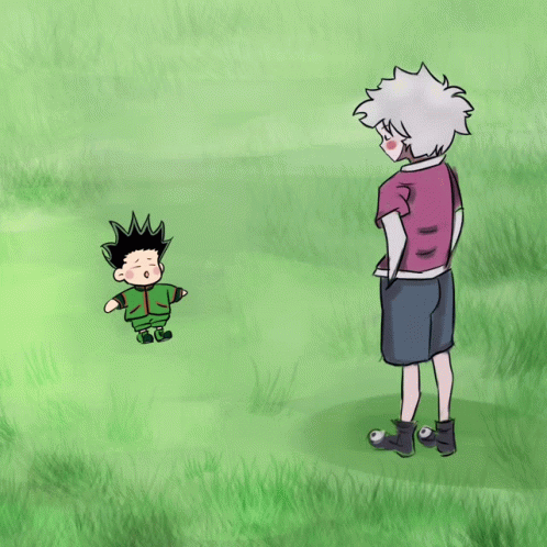 Hxh Gon GIF. This 498 x 498 animated GIF is part of our hunter x hunter gon collection. Related themes include dancing, killua. Created by lestmelian. View…