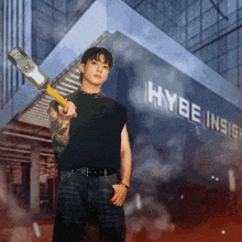 Hybe Burning Jungkook Ver GIF