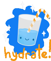 Hydration Drink Sticker