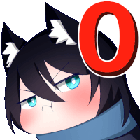 Hyolan Wolf Sticker