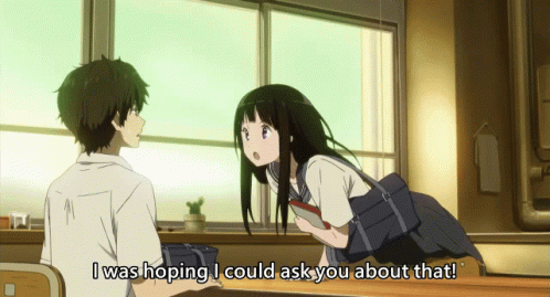 Hyouka Oreki Houtarou GIF