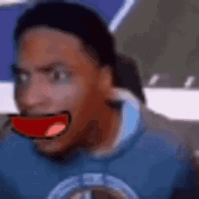 Hype Jumping Out Of Chair GIF