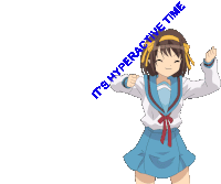 Hyperactive Hyper Sticker
