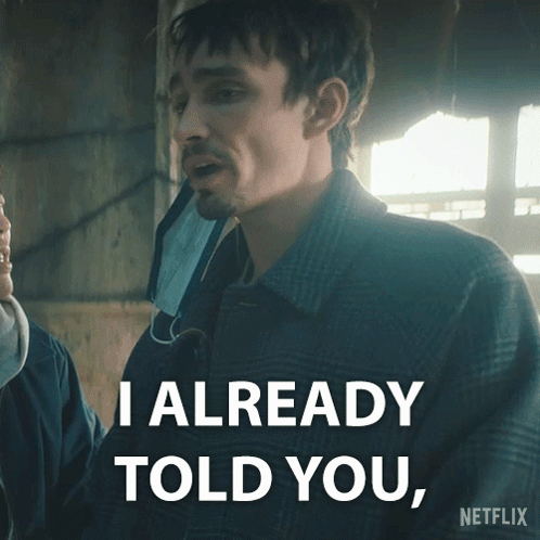 I Already Told You It'S Not Gonna Happen Klaus Hargreeves GIF
