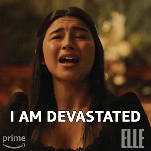 I Am Devastated Shannon GIF