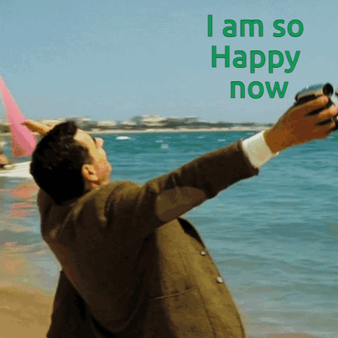I Am Happy Mr Bean GIF. This 483 x 483 animated GIF is part of our super content collection. Related themes include mr bean. Created by botoliv. View the…