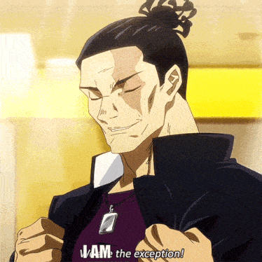 I Am The Exception Jjk GIF