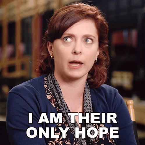 I Am Their Only Hope Donna Dusk GIF