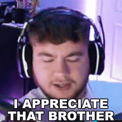 I Appreciate That Brother Superevan GIF. This 498 x 498 animated GIF is part of our nice one bruva collection. Related themes include thank you, thanks…