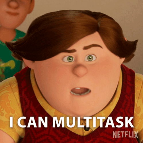 I Can Multitask Toby Domzalski GIF. This 498 x 498 animated GIF is part of our multitasking teacher collection. Created by talesofarcadia. View the original…