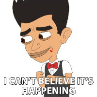 I Cant Believe Its Happening Jay Bilzerian Sticker